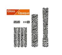 Spedizione Gratuita Kit Adesivi Protettivi Telaio Algis Opaco XL Lines Nero Per