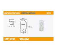 Spedizione Gratuita Lampade Osram 7505 12V 21W W3X16D