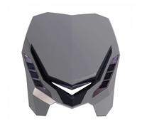 Spedizione Gratuita Maschera Con Faro Polisport E-Blaze Grigio Per Moto Ricambi