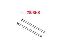 Spedizione Gratuita Passatori Shad SH50 D4X72 ZN Per Moto Ricambi Ciclomotore
