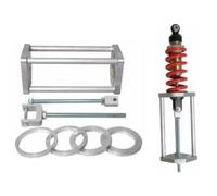 Spedizione Gratuita Pressa Molla Ammortizzatore 4 Adattatori Buzzetti Per Moto