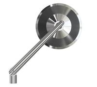 Spedizione Gratuita Specchio Manubrio HIGHSIDER PRO Montana-Cromato Per Moto