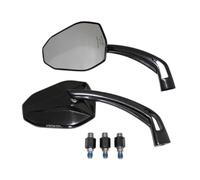 Spedizione Gratuita Specchio Manubrio HIGHSIDER PRO VICTORY-NERO Per Moto