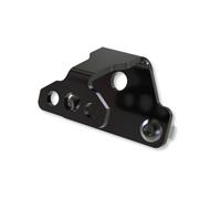 Spedizione Gratuita Supporto Luce Targa Highsider Pro S-Nero 1 Pezzo Per Moto