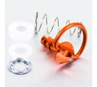 Spedizione Gratuita Vite Rapida In Alluminio 1/4 Di Giro Pro-Bolt 17Mm Arancione