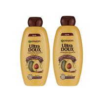 ⭐SPEDIZIONE VELOCE⭐2X Garnier Ultra Doux Shampoo Nutriente Olio di Avocado...