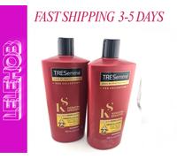 ⭐SPEDIZIONE VELOCE⭐ 2X Tresemme Shampoo Liscio alla Cheratina con Olio di Mar...