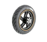 SPEDWHEL - Set ruota posteriore originale 10x2.125 per pneumatici elettrici Ninebot F40 F40D F40E con mozzo ruota di scorta