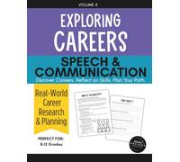 Speech & Communication Industry Career Exploration Workbook: Explore Jobs, Skills, and Real-World Career Paths