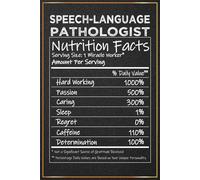 Speech-Language Pathologist: Speech Therapist Gifts For Men and Women - Perfect Speech Therapy Journal For Speech Language Pathologist Appreciation ... Gifts, SLP Birthday and Christmas Presents