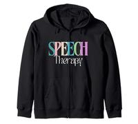 Speech Squad - SLP Speech Therapy Tee Felpa con Cappuccio