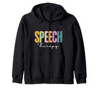 Speech Squad - SLP Speech Therapy Tee Felpa con Cappuccio