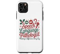 Speech Therapy Christmas Speech Therapist Custodia per iPhone 11 Pro Max
