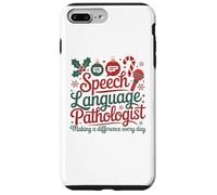 Speech Therapy Christmas Speech Therapist Custodia per iPhone 7 Plus/8 Plus