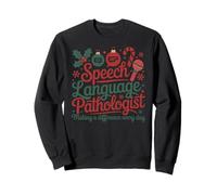 Speech Therapy Christmas Speech Therapist Felpa