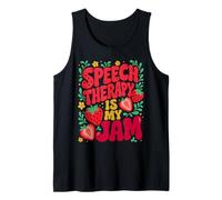 Speech Therapy is My Jam Boho Floral | SLP Speech Therapist Canotta