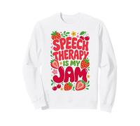 Speech Therapy is My Jam Boho Floral SLP Speech Therapist Felpa