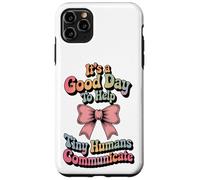 Speech Therapy SLP Help Tiny People Communicate Coquette Custodia per iPhone 11 Pro Max