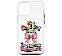 Speech Therapy SLP Help Tiny People Communicate Coquette Custodia per iPhone 12/12 Pro