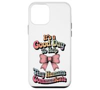 Speech Therapy SLP Help Tiny People Communicate Coquette Custodia per iPhone 12 mini