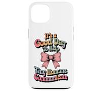 Speech Therapy SLP Help Tiny People Communicate Coquette Custodia per iPhone 13