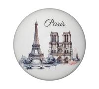 speecheese Magnete con simbolo di Parigi Torre Eiffel Louvre Notre-Dame | Ricordo di Parigi con Sacre Coeur Arco Trionfo Montmartre Pantheon