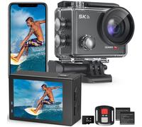 Speed 10 Action Cam 5K 30FPS 30MP Fotocamera Impermeabile Subacquea 40M con EIS