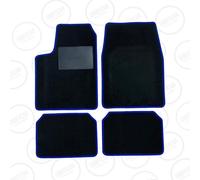 SPEED 4 TAPPETI BORDO BLU MOQUETTE UNIVERSALI AUTO PER SUZUKI S-PROSS IGNIS