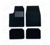 SPEED 4 TAPPETI BORDO GRIGIO MOQUETTE UNIVERSALI AUTO PER SUZUKI S-PROSS IGNIS