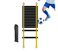 Speed Agility Ladder Set with Storage Bag, Portable Footwork Training Equipment, Adjustable Drill Ladder, Fitness Training Gear for Soccer Football Tennis Hockey Track Indoor Outdoor Exercise Routine