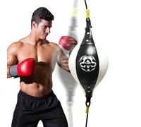 Speed Bag Para Boxeo - Balón De Boxeo Para Adultos | Saco De Boxe De Cuero PU Resistente, Entrenamient De Reacción, Entrenamiento Físico, Entrenamiento En Casa, Boxe, Resistencia, Velocidad, Punz