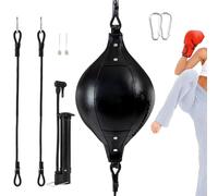 Speed Bag Per Boxe - Palla Da Pugilato Portatile | Sacco Doppia Estremità In Pelle PU Flessibile Per Allenamento Fitness Coordinazione Casa Palestra