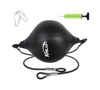 Speed Ball da boxe - Pelle PU resistente con corde elastiche | Borsa da allenamento Reflex, Punching Earth Pear, kit di attacco MMA per attrezzature fitness per allenamento a casa in palestra