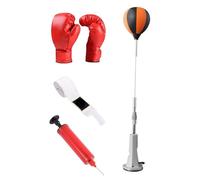 Speed Ball Palla da boxe con base a ventosa autoportante, altezza regolabile, palla for allenamento in palestra, fitness, esercizi(For Kids)