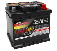 SPEED Batteria avviamento 12V 520A 55Ah L155MAX