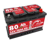 SPEED Batteria avviamento 12V 760A 80Ah 7904032
