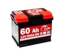 BATTERIA AUTO 60Ah LA CASA DELLA BATTERIA L2 60P (DX) SPUNTO 540A = FIAMM VARTA
