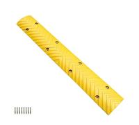 Speed Bumps per ingresso stradale e garage, design portatile per assorbimento degli urti e riduzione della velocità, adatto per l'ingresso scolastico e la pista ciclabile
