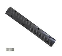 Speed Bumps per ingresso stradale e garage, design portatile per assorbimento degli urti e riduzione della velocità, adatto per l'ingresso scolastico e la pista ciclabile