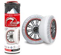 Speed Calze da Neve OMOLOGATE EN 16662-1 per Pneumatici GOMME 215/55 R 17