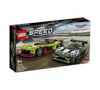 SPEED CHAMPIONS ASTON MARTIN VALKYRIE AMR E ASTON MARTIN VANTAGE GT3 LEGO 76910
