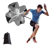 Speed Chute Resistance Running Parachute with Adjustable Strap - Free Carry Bag Included