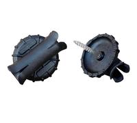 Speed Cinch Timber Cinch Confezione da 2 - Nero con corda