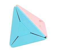 Speed Cube, Adesivi Speed Cube | Cubo Di Puzzle Magico Piramidale senza Adesivo - Macaron per Iniziare Triangolo Magic Cube Puzzle Giocattoli, Cubi Velocità Educativi Di Colore Candy