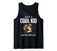Speed Cube Puzzle Cubing Cool Kid per bambini Canotta
