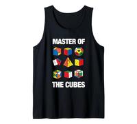 Speed Cube Puzzle Cubing Il maestro dei cubi Canotta