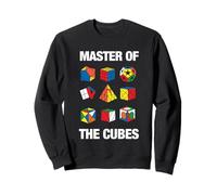 Speed Cube Puzzle Cubing Il maestro dei cubi Felpa