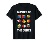 Speed Cube Puzzle Cubing Il maestro dei cubi Maglietta