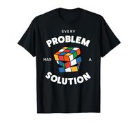 Speed Cube Puzzle Cubing Problema Soluzione Maglietta