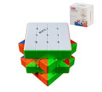 Speed Cube, QY MS 4x4 Cubo Magico Rotazione Veloce e Liscia Senza Adesivo Puzzle 3D Più Rapido Giocattoli per Appassionati di Speed Cube